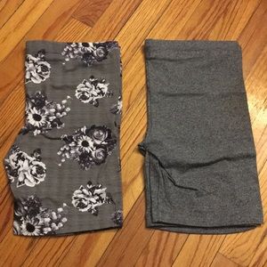 NWOT biker shorts bundle